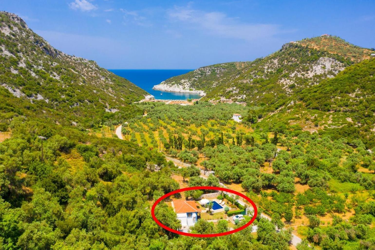 Villa Glysteri Panormos  المظهر الخارجي الصورة